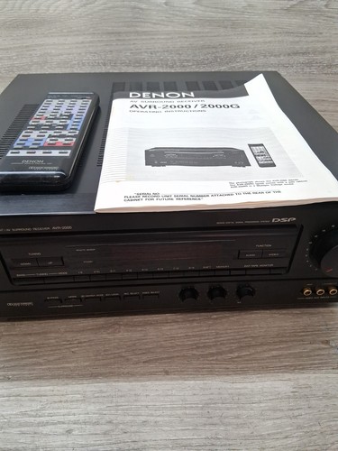 Denon avr 2000 receiver tested - avr-2000,