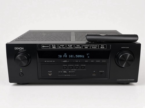 Denon avr s500bt 140w av - avr-s500bt, 5.2